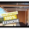 Pergola étanche : évacuation de l'eau, pente, lames bois ou aluminium – Tout comprendre