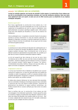 Extrait de la rubrique types de cabanes