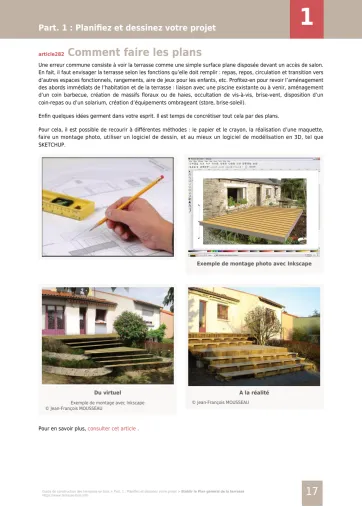 Extrait de la rubrique comment faire les plans&nbsp;?