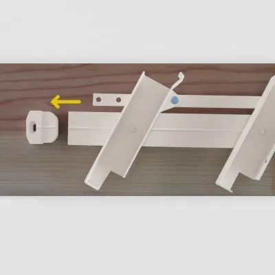 Schéma du montage de la butée