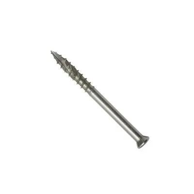 Vis pour lames de terrasse bois, petite tête fraisée. - Réf. 1814555010