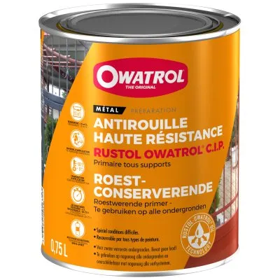 RUSTOL C.I.P : Antirouille haute résistance - primaire tous supports - Réf. 786