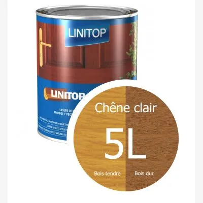 LINITOP CLASSIC : Lasure décorative de protection haut extrait sec. - Réf. L072