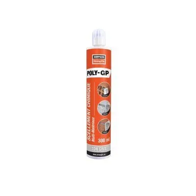 Vis HECO MULTI-MONTI-PLUS SS - tête hexagonale avec embase - zingué blanc - D7,5 x L40 - Réf. 48389