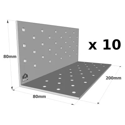Équerres Simples - Réf. ES11/200_10