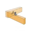Équerres renforcées CLASSIQUES asymétriques pour le BOIS et le BETON - Réf. E6/2.5_10
