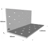 Dimensions de l'équerre ES10-140