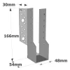 Sabots à ailes extérieures, gamme SBE ECONOMIQUE (épaisseur 1,5mm, profondeur 55mm) - Réf. SBE48/166_20